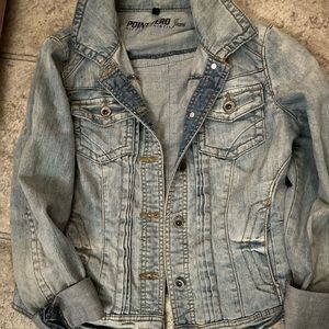 Point zero small Jean jacket